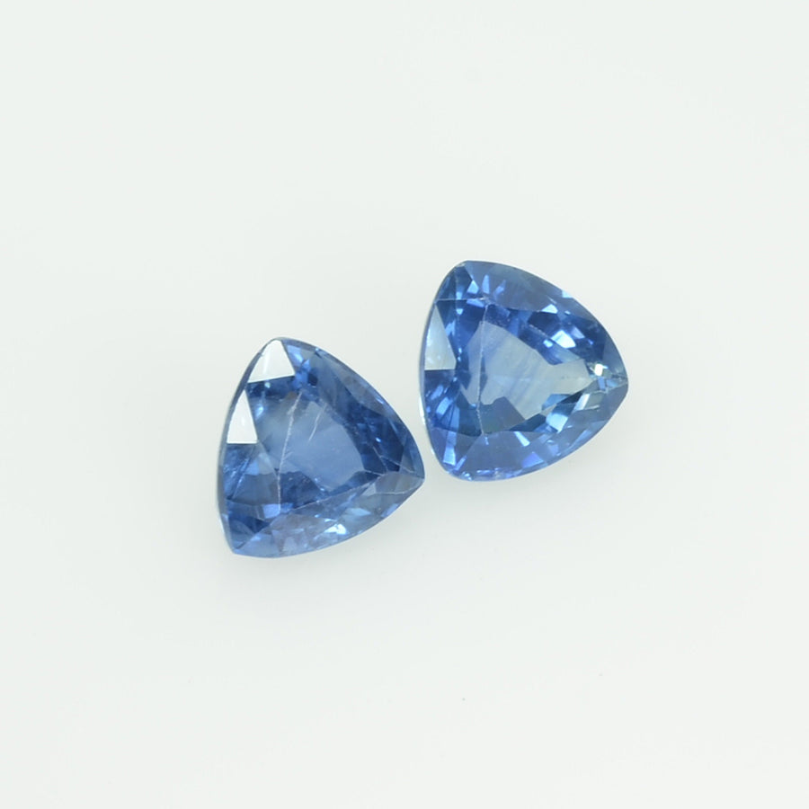 1.30 Cts Natural Blue Sapphire Loose Gemstone Trillion Cut