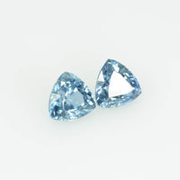 1.31 Cts Natural Blue Sapphire Loose Gemstone Trillion Cut