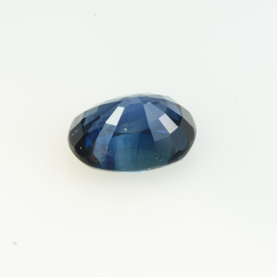 0.88 cts Natural Teal Blue Sapphire Loose Gemstone Oval Cut