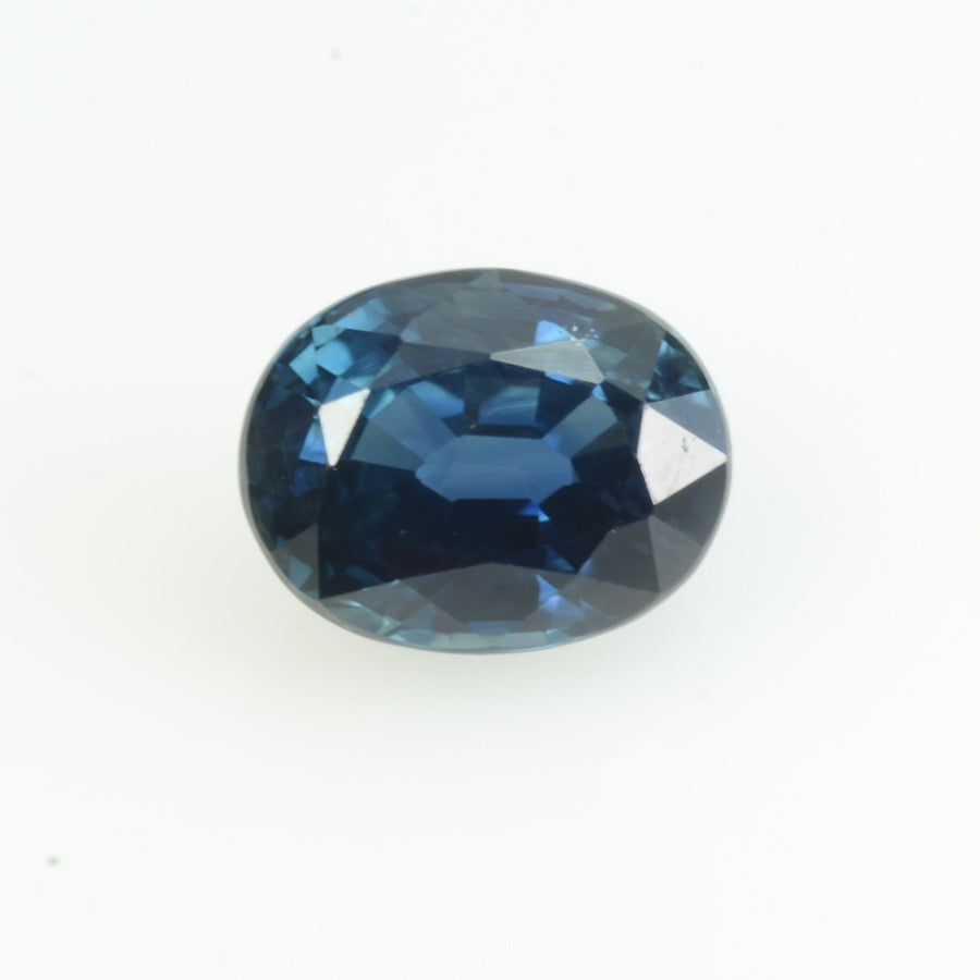 1.12 cts Natural Teal Blue Sapphire Loose Gemstone Oval Cut