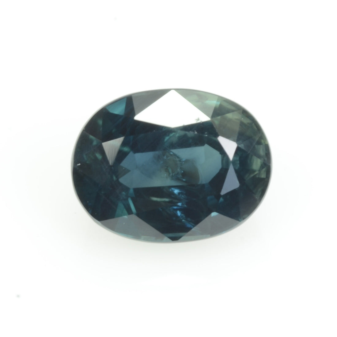 1.88 cts Natural Teal Blue Sapphire Loose Gemstone Oval Cut