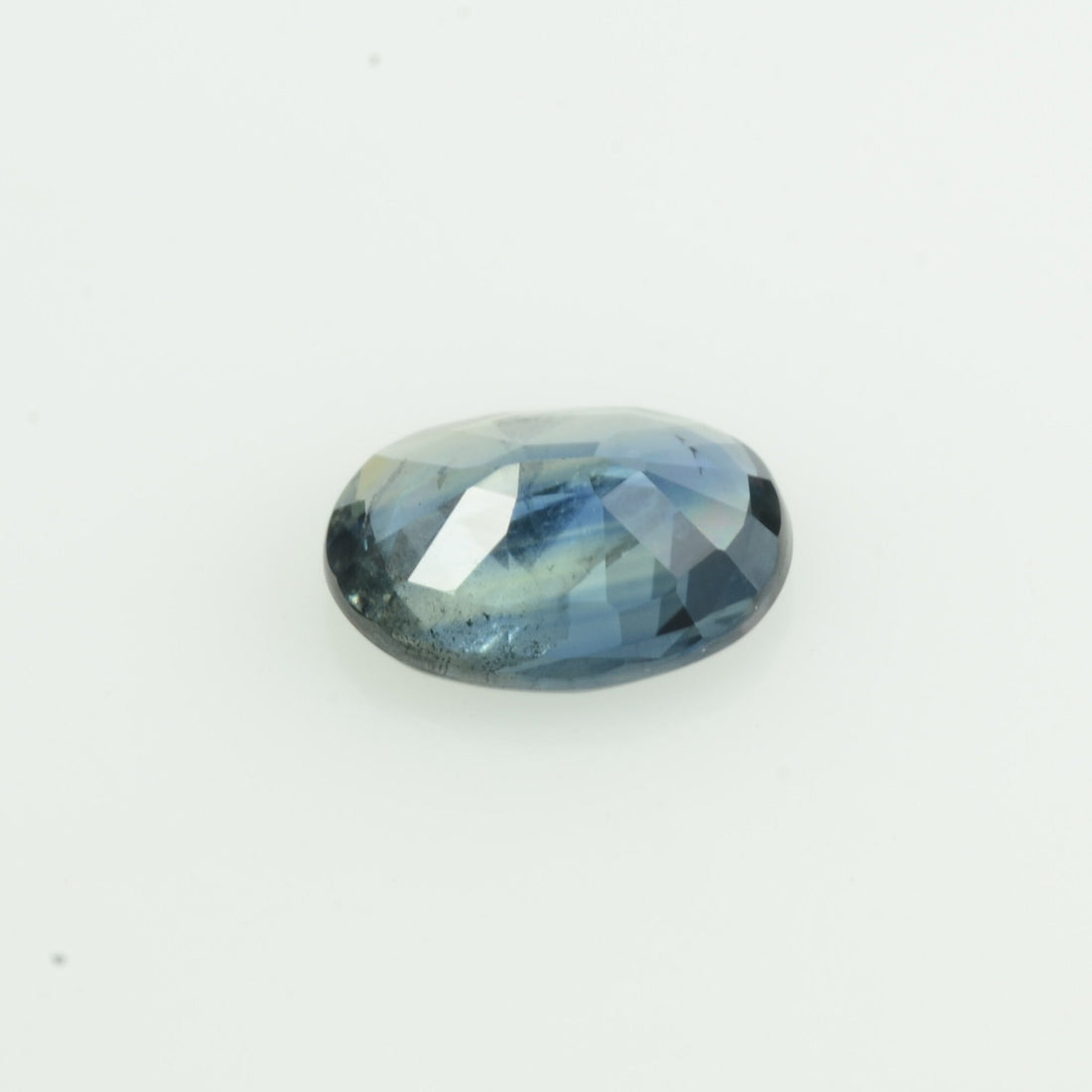 0.49 cts Natural Teal Blue Sapphire Loose Gemstone Oval Cut