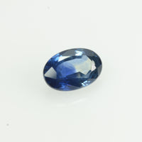 0.52 cts  Natural Blue  Sapphire Loose Gemstone Oval Cut