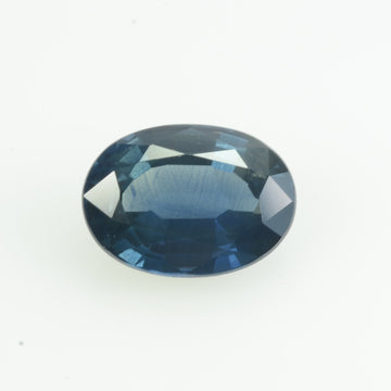 1.06 cts Natural Teal Blue Sapphire Loose Gemstone Oval Cut