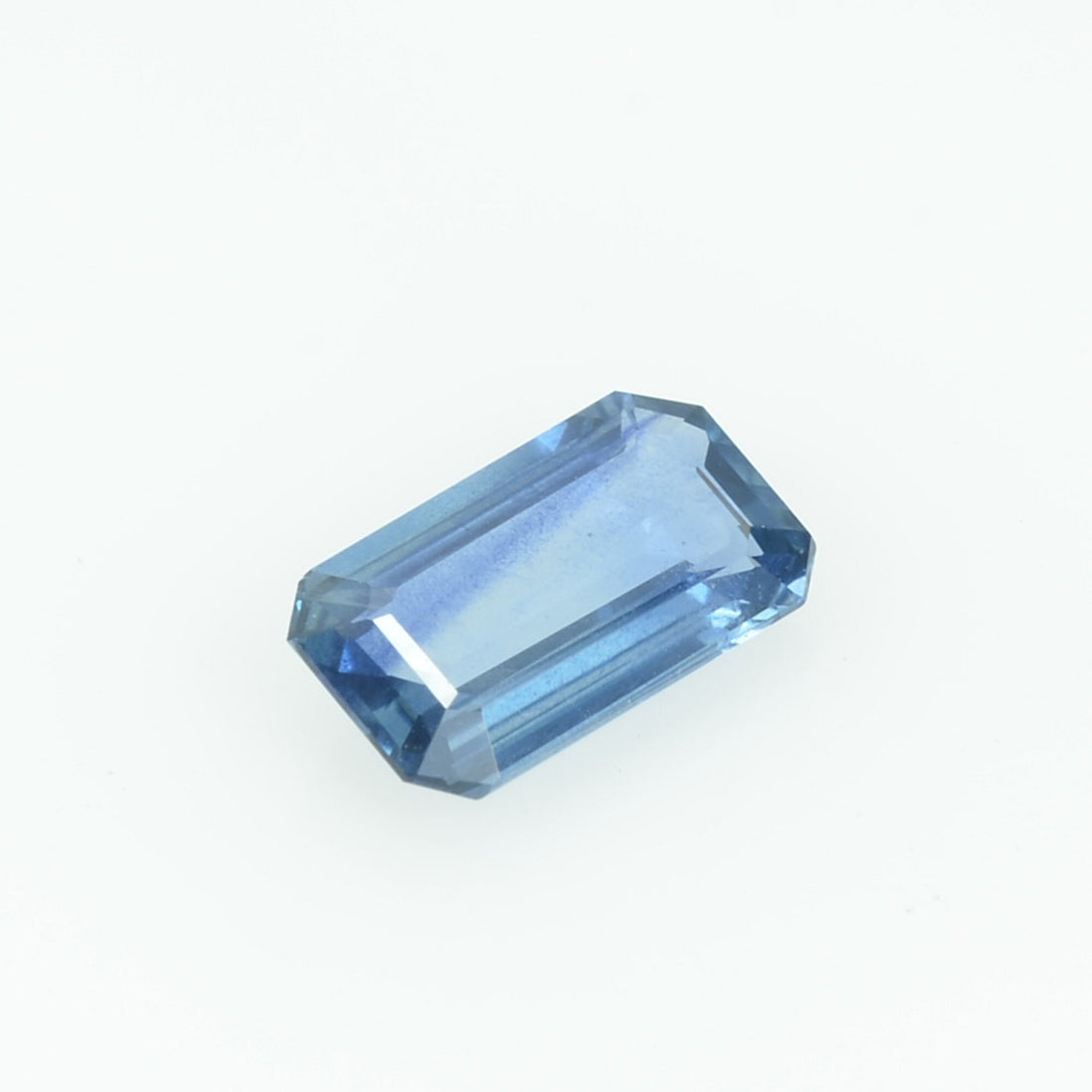 0.72 cts Natural Blue Sapphire Loose Gemstone Emerald Cut