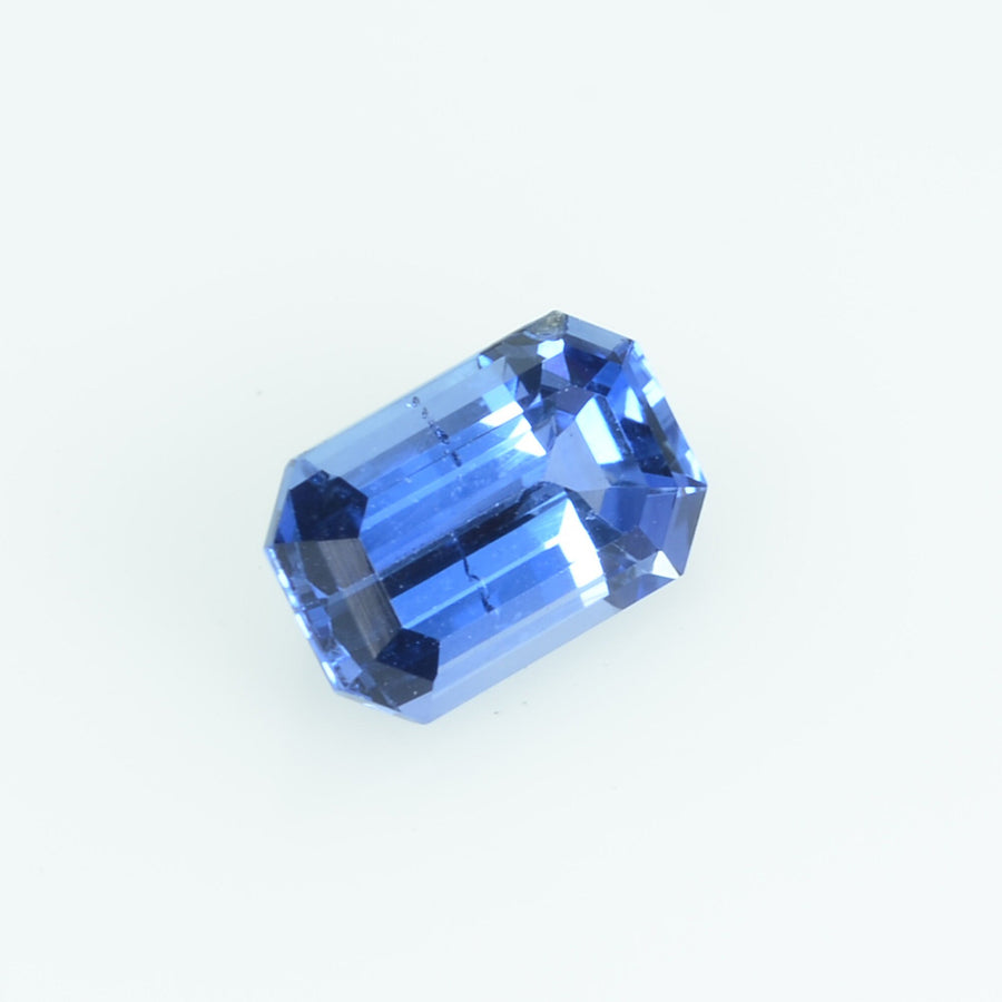 1.04 cts Natural Blue Sapphire Loose Gemstone Emerald Cut
