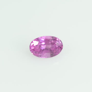 0.51 cts Natural  Pink Sapphire Loose Gemstone oval Cut