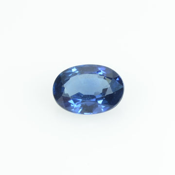 0.65 cts natural blue sapphire loose gemstone oval cut