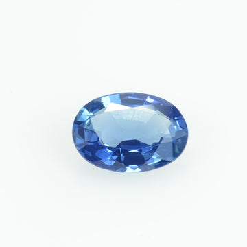 0.80 cts natural blue sapphire loose gemstone oval cut