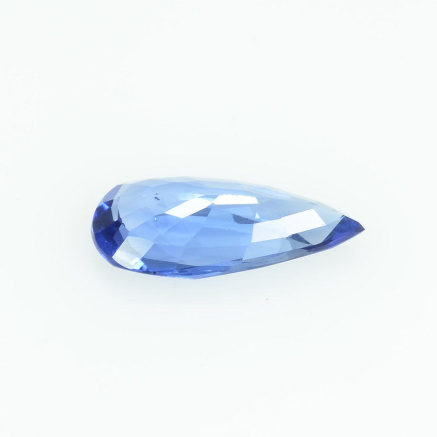 0.87 Cts Natural Blue Sapphire Loose Gemstone Pear Cut