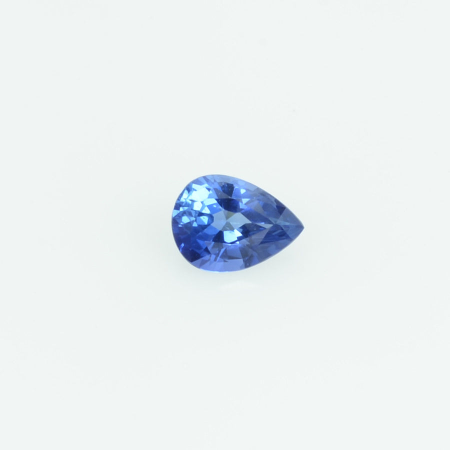 0.22 Cts Natural Blue Sapphire Loose Gemstone Pear Cut