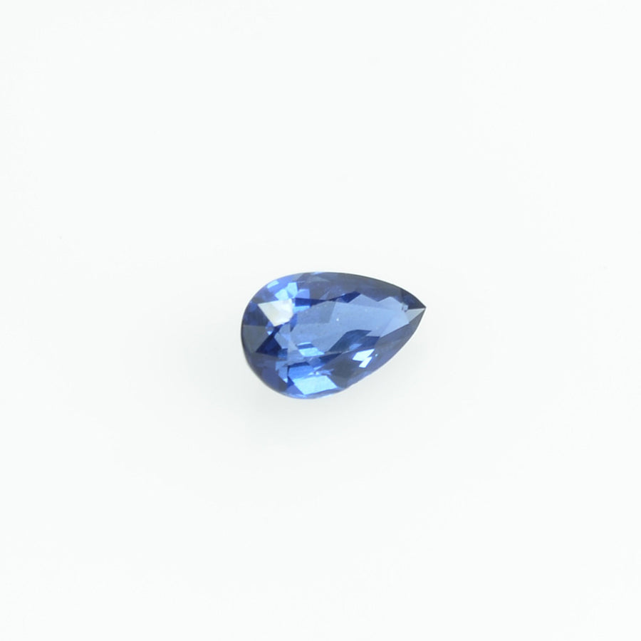 0.24 Cts Natural Blue Sapphire Loose Gemstone Pear Cut