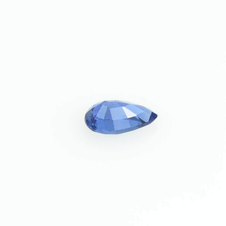 0.24 Cts Natural Blue Sapphire Loose Gemstone Pear Cut
