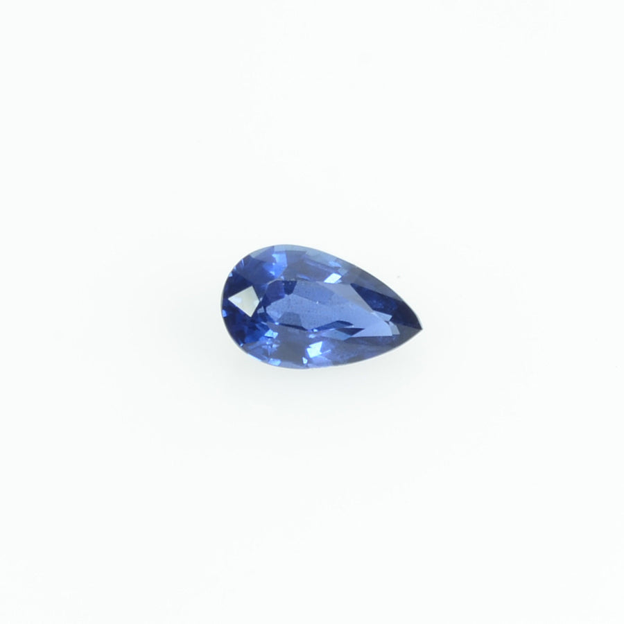 0.24 Cts Natural Blue Sapphire Loose Gemstone Pear Cut