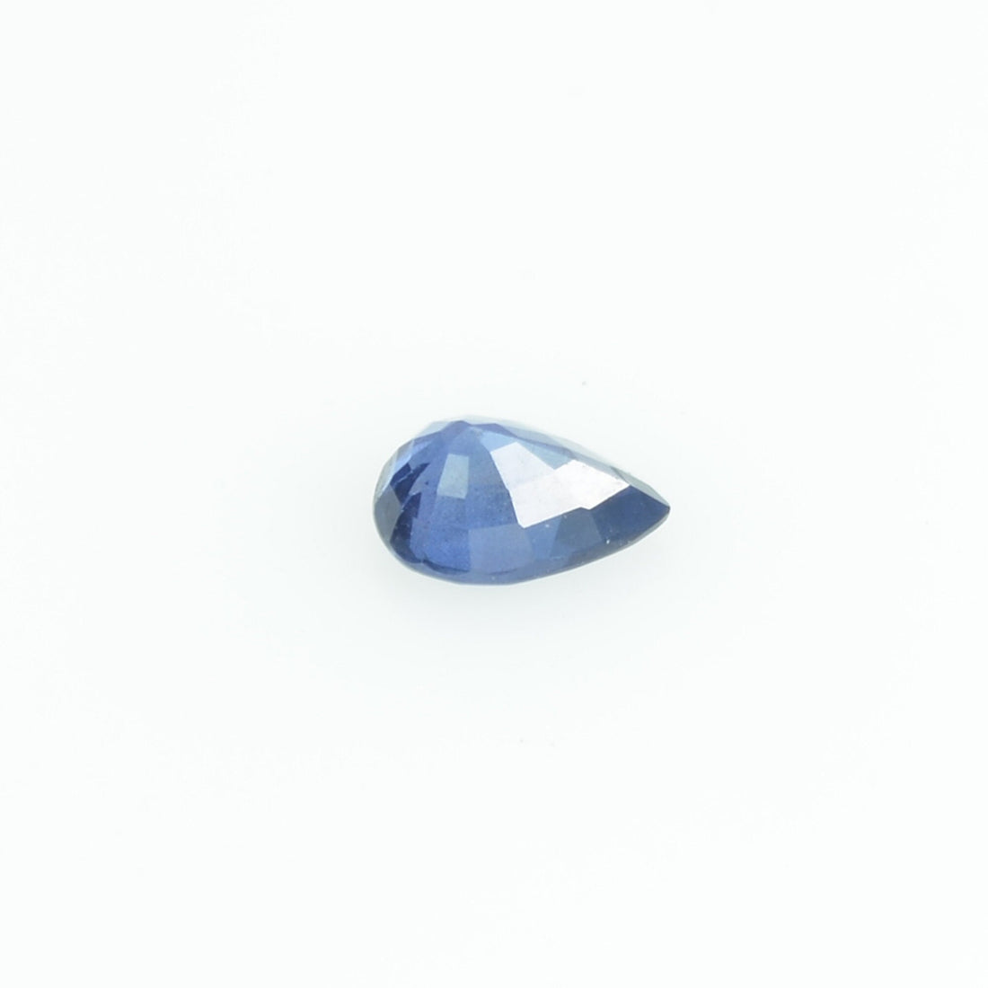 0.25 Cts Natural Blue Sapphire Loose Gemstone Pear Cut