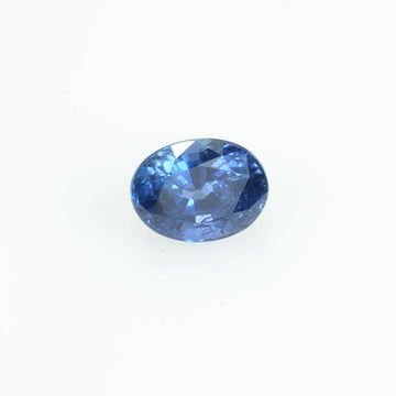 0.53 cts natural blue sapphire loose gemstone oval cut