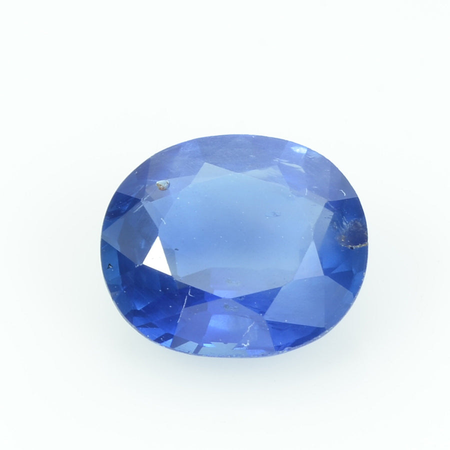 2.44 cts Unheated Burma Natural Blue Sapphire Loose Gemstone Oval Cut