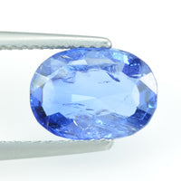 2.49 cts Unheated Burma Natural blue sapphire loose gemstone oval cut