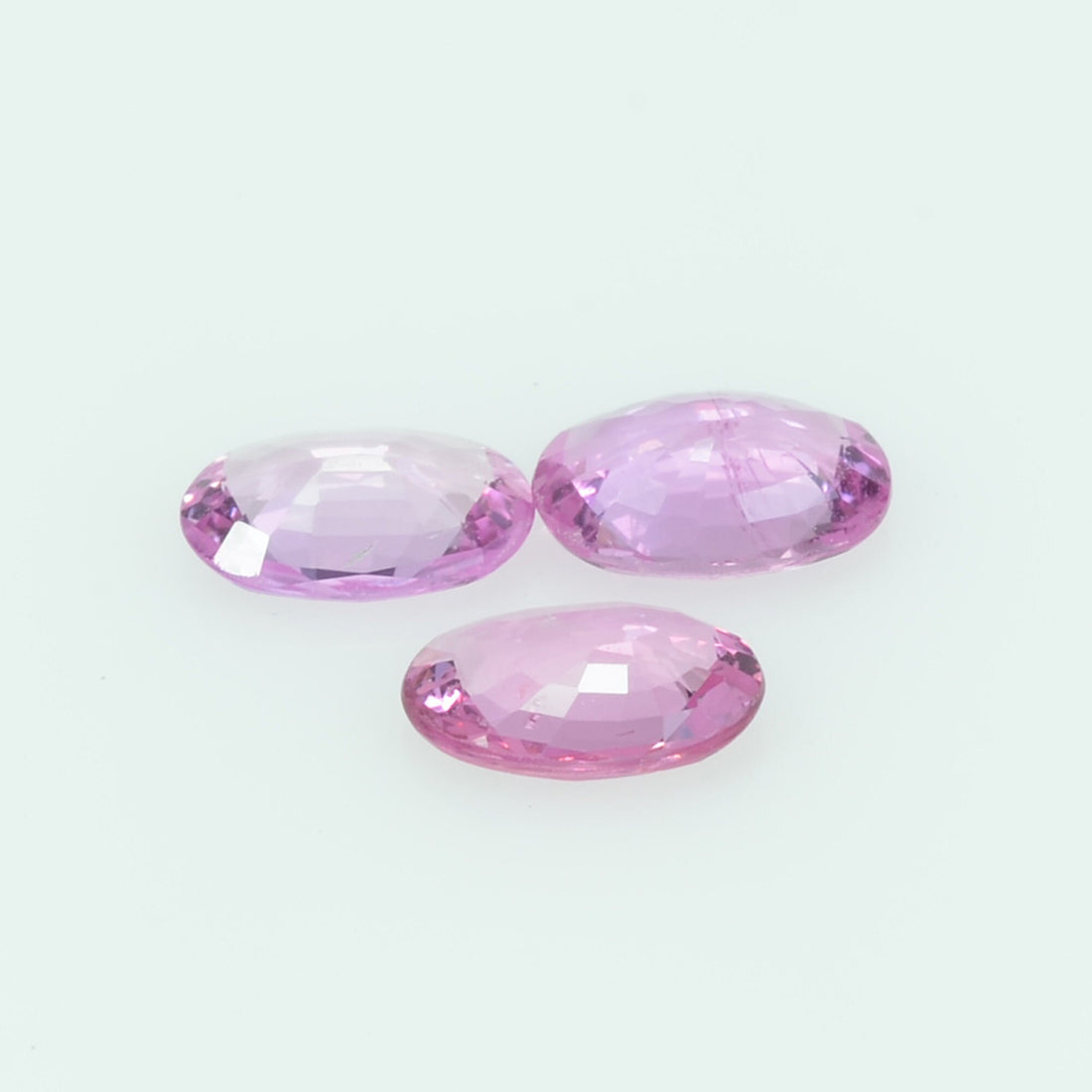 6x4 Natural Pink Sapphire Loose Gemstone oval Cut