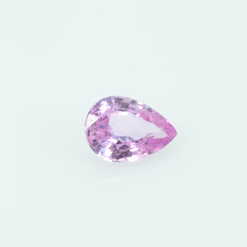 6x4 mm Natural Pink Sapphire Loose Gemstone Pear Cut