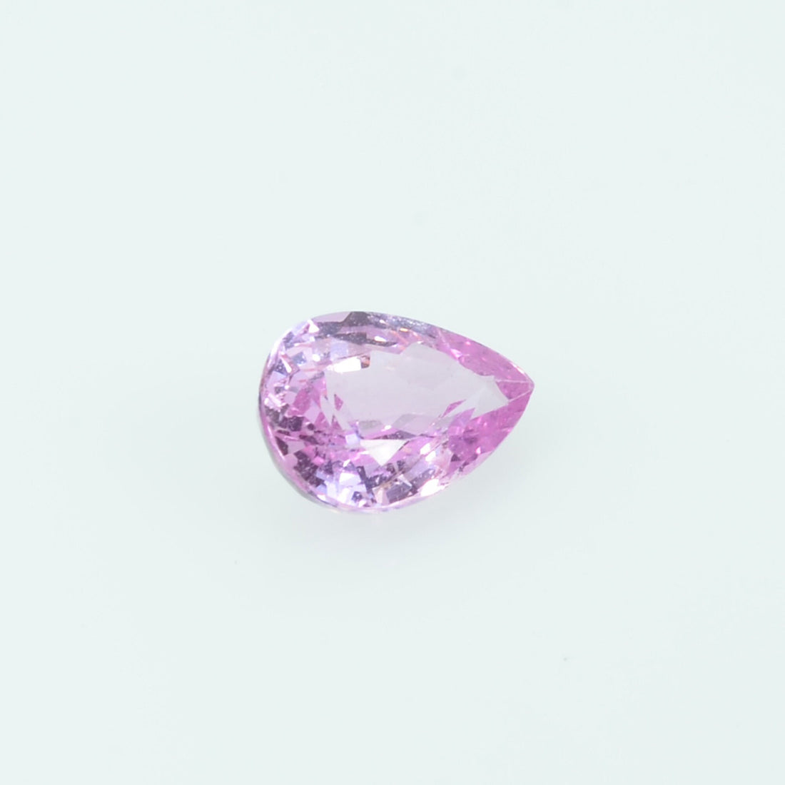 6x4 mm Natural Pink Sapphire Loose Gemstone Pear Cut