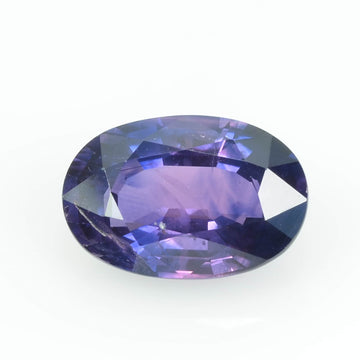 2.85 Cts Natural Purple Sapphire Loose Gemstone Oval Cut