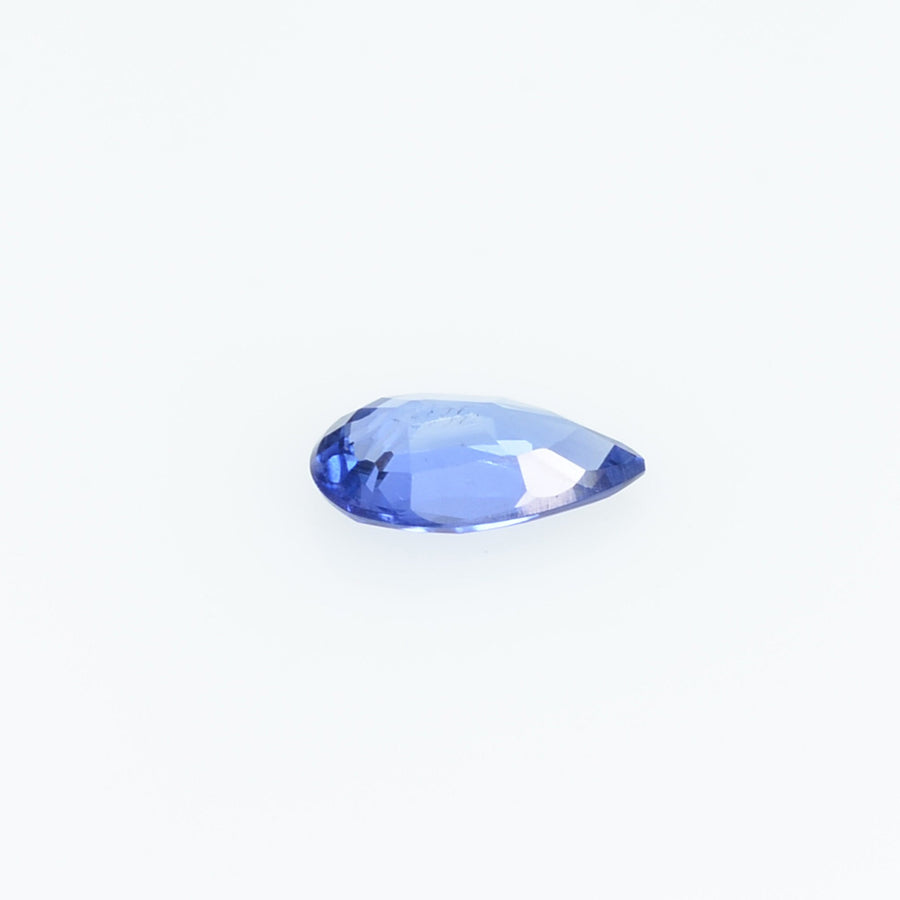 0.29 Cts Natural Blue Sapphire Loose Gemstone Pear Cut