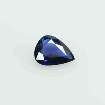0.56 cts Natural Blue Sapphire Loose Gemstone Pear Cut