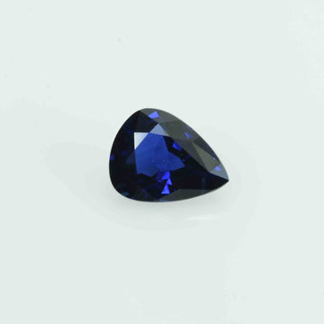 0.63 cts Natural Blue Sapphire Loose Gemstone Pear Cut
