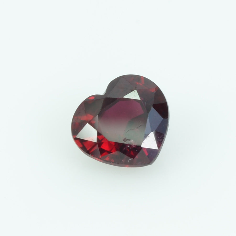 1.16 Cts Natural Ruby Loose Gemstone Heart Cut
