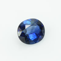 1.34 Cts Natural Blue sapphire loose gemstone oval cut