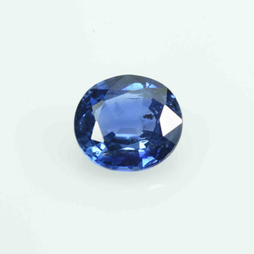 1.30 cts Natural Blue Sapphire Loose Gemstone Oval Cut