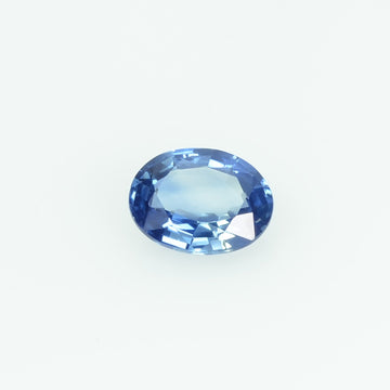 0.53 Cts Natural Blue Sapphire Loose Gemstone Oval Cut