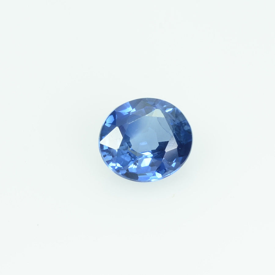 0.56 Cts Natural Blue Sapphire Loose Gemstone Oval Cut