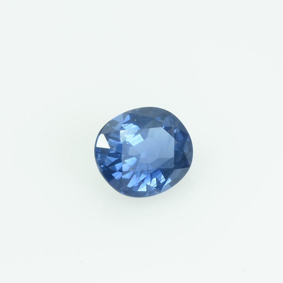 0.65 Cts Natural Blue Sapphire Loose Gemstone Oval Cut
