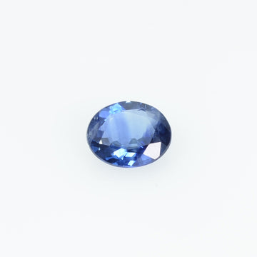 0.41 Cts Natural Blue Sapphire Loose Gemstone Oval Cut