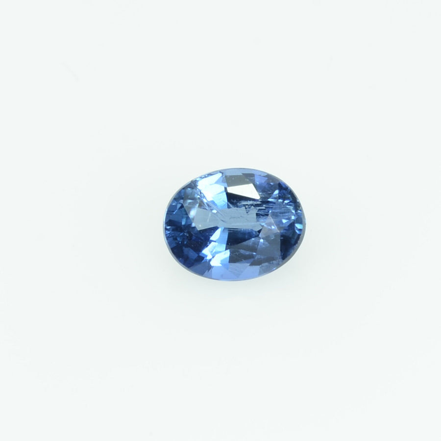 0.44 Cts Natural Blue Sapphire Loose Gemstone Oval Cut