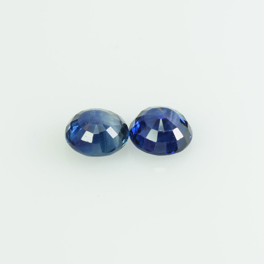 4.7 mm Natural Blue Sapphire Loose Gemstone Round Cut