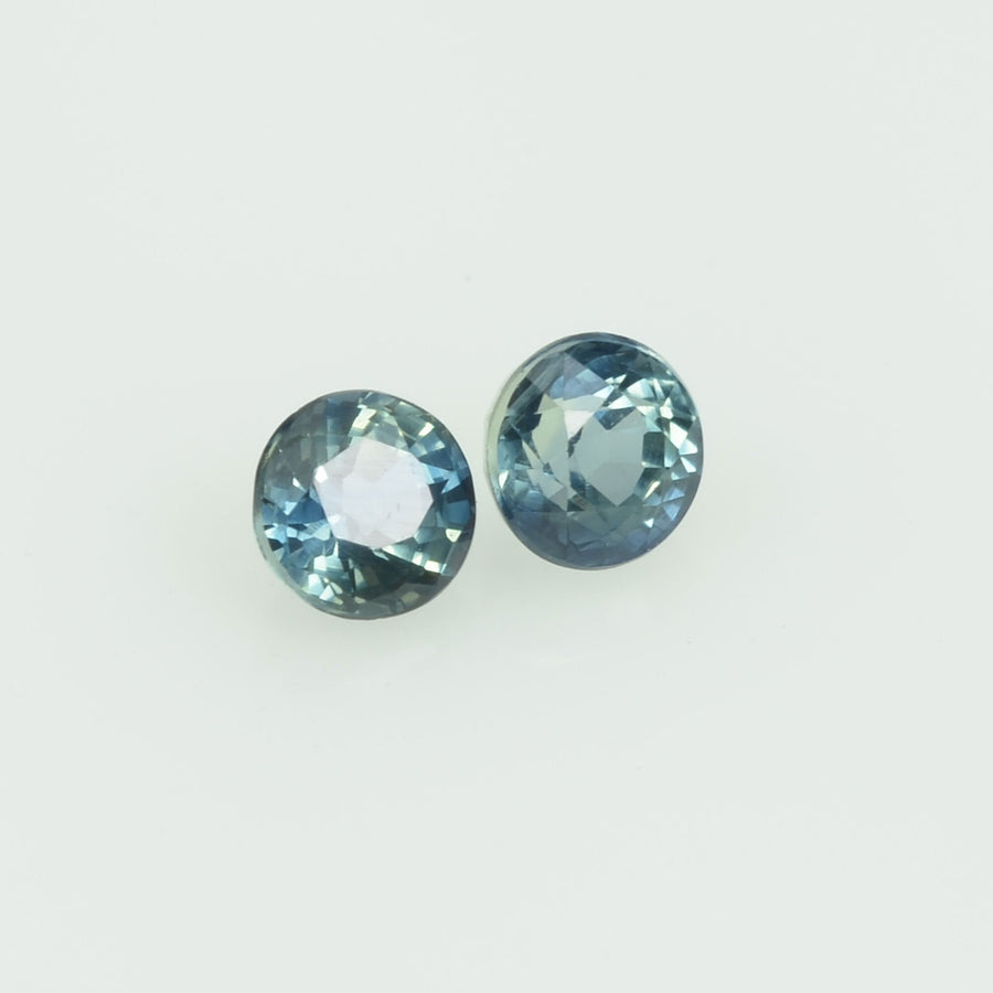 3.1 mm Natural Blue Sapphire Loose Gemstone Round Cut