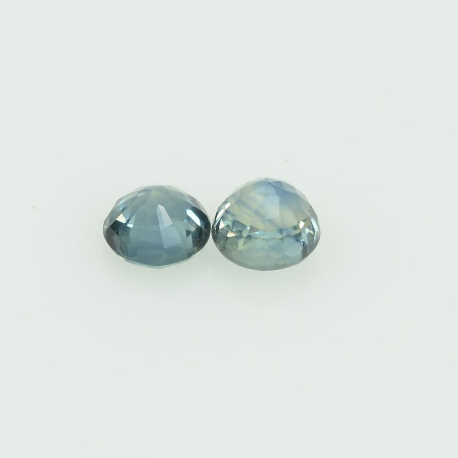 3.1 mm Natural Blue Sapphire Loose Gemstone Round Cut