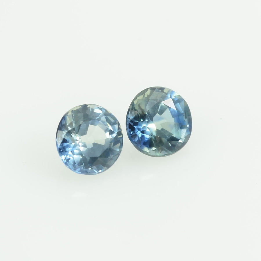3.5 mm Natural Blue Sapphire Loose Gemstone Round Cut - Thai Gems Export Ltd.