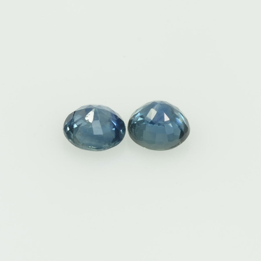 3.2 mm Natural Blue Sapphire Loose Gemstone Round Cut