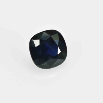 0.44 Cts Natural Blue Sapphire Loose Gemstone Cushion Cut
