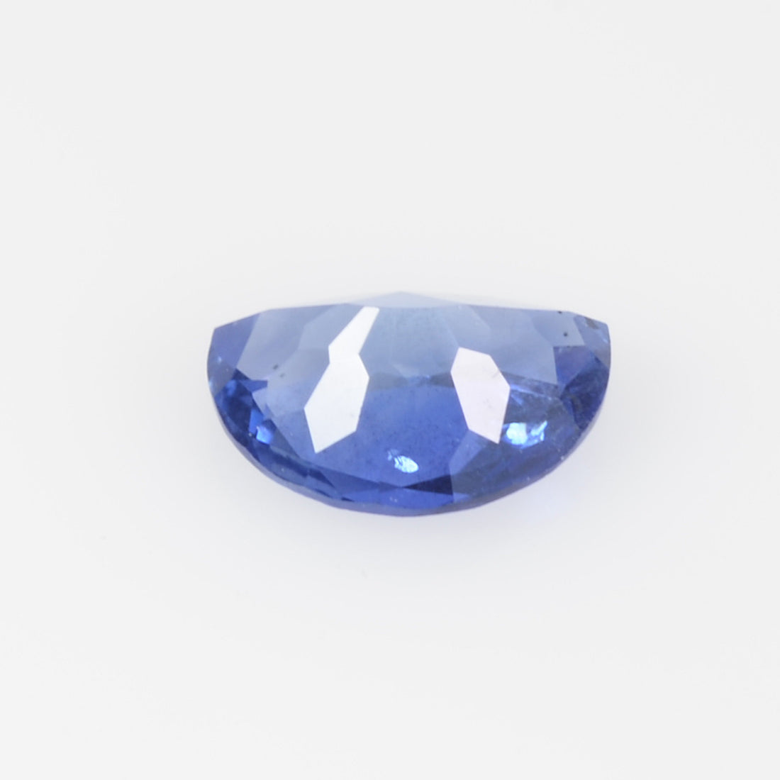 0.67 Cts Natural Blue Sapphire Loose Gemstone Fancy Half Moon Cut - Thai Gems Export Ltd.