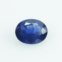 0.90 Cts Natural Blue Sapphire Loose Gemstone Oval Cut