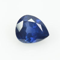 1.24 Cts Natural Blue Sapphire Loose Gemstone Pear Cut