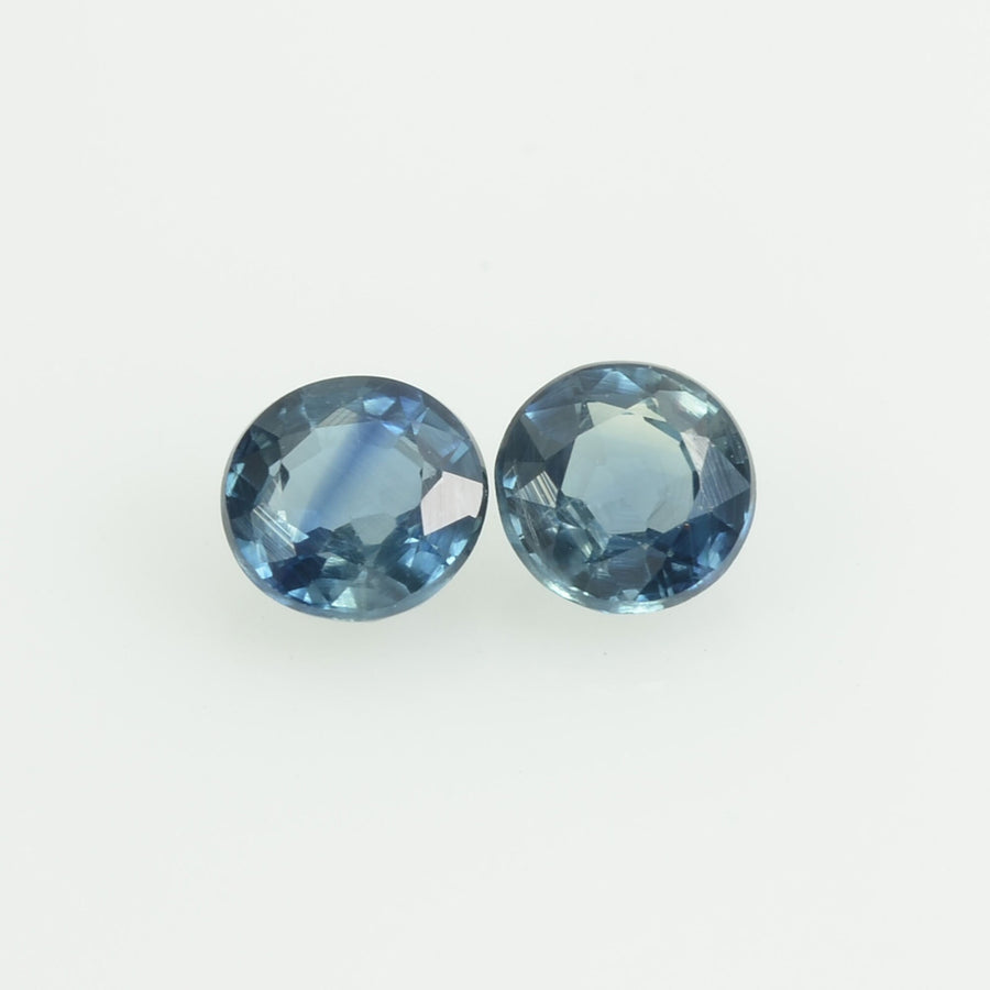 3.5 mm Natural Sapphire Loose Gemstone Round Cut
