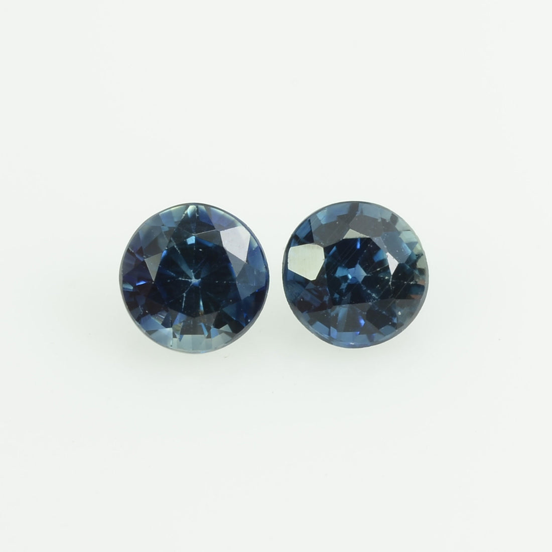 3.5 mm Natural Blue Sapphire Loose Gemstone Round Cut