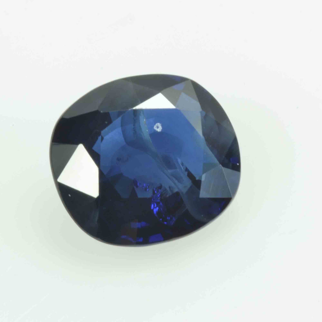 1.01 Cts  Natural Blue Sapphire Loose Gemstone Cushion Cut - Thai Gems Export Ltd.