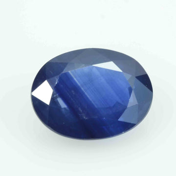 2.14 Cts Natural Blue Sapphire Loose Gemstone Oval Cut